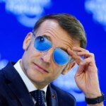 Las gafas de Macron en Davos causan furor: qué marca las fabrica y cuánto cuestan