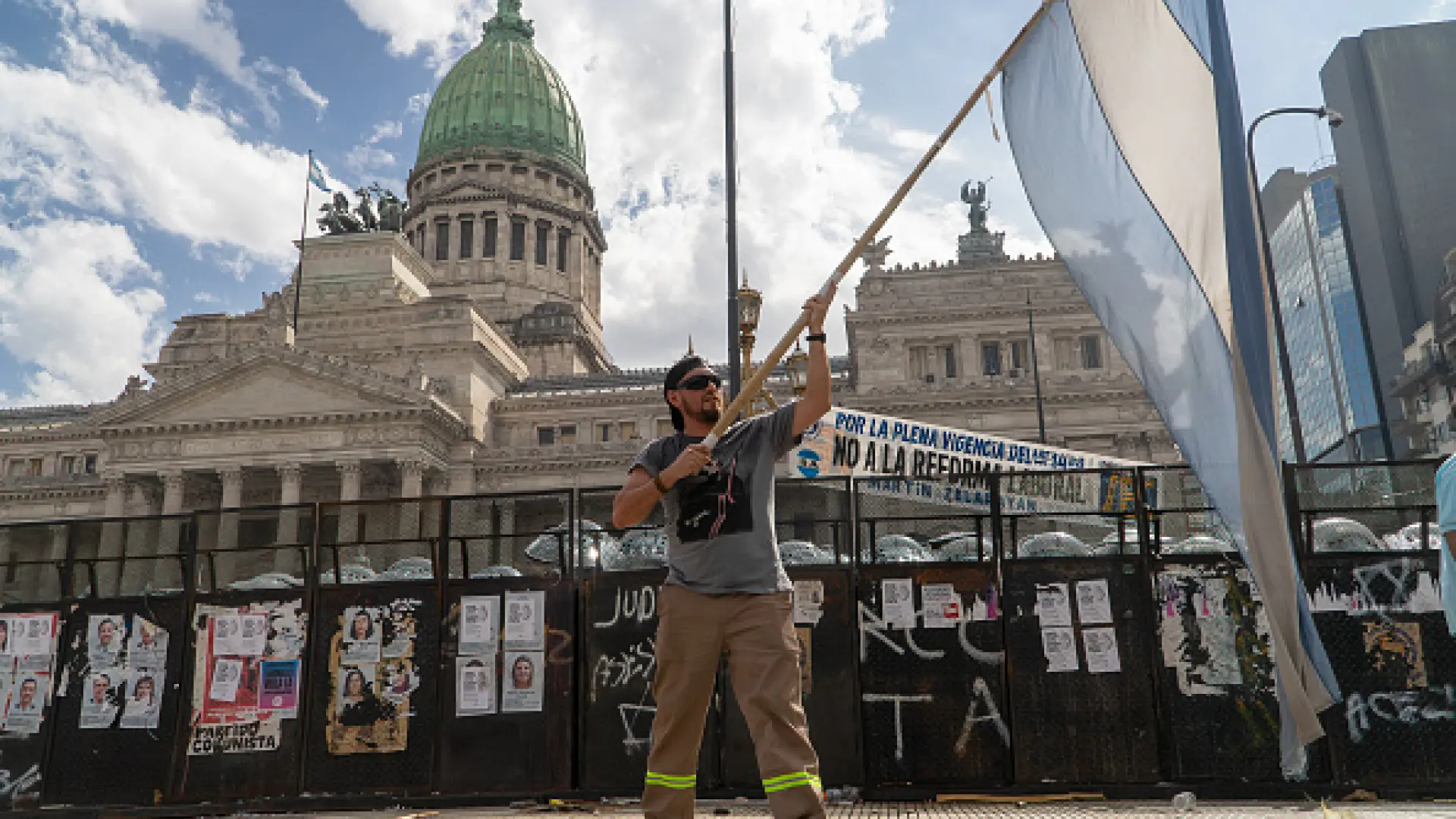 Argentina va a una huelga general este jueves en protesta contra la reforma laboral de Milei