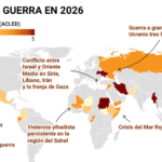 Irán, Ucrania, Myanmar, Sudán... así está el mapa de guerras y conflictos violentos en el mundo en 2026