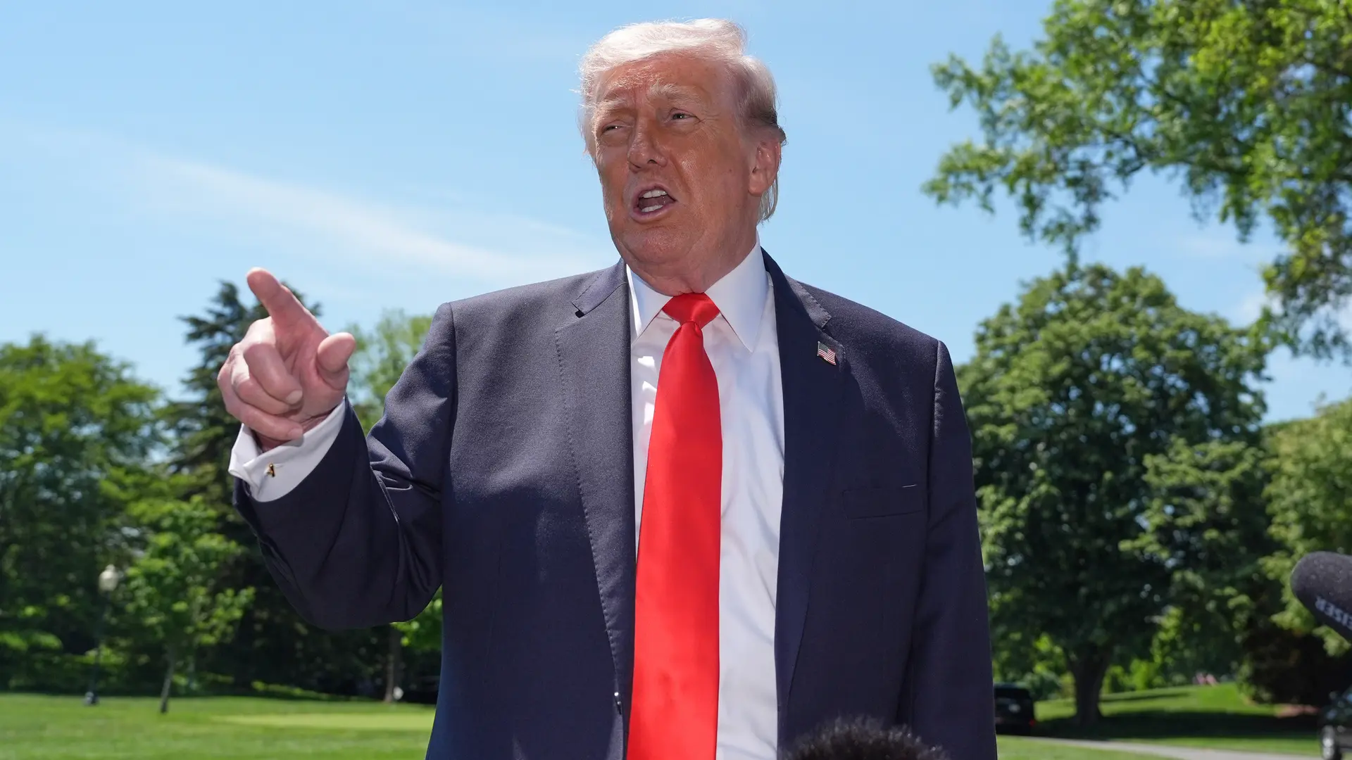 Donald Trump explica por qué no tiene perro: "Todos querían que me comprara uno"