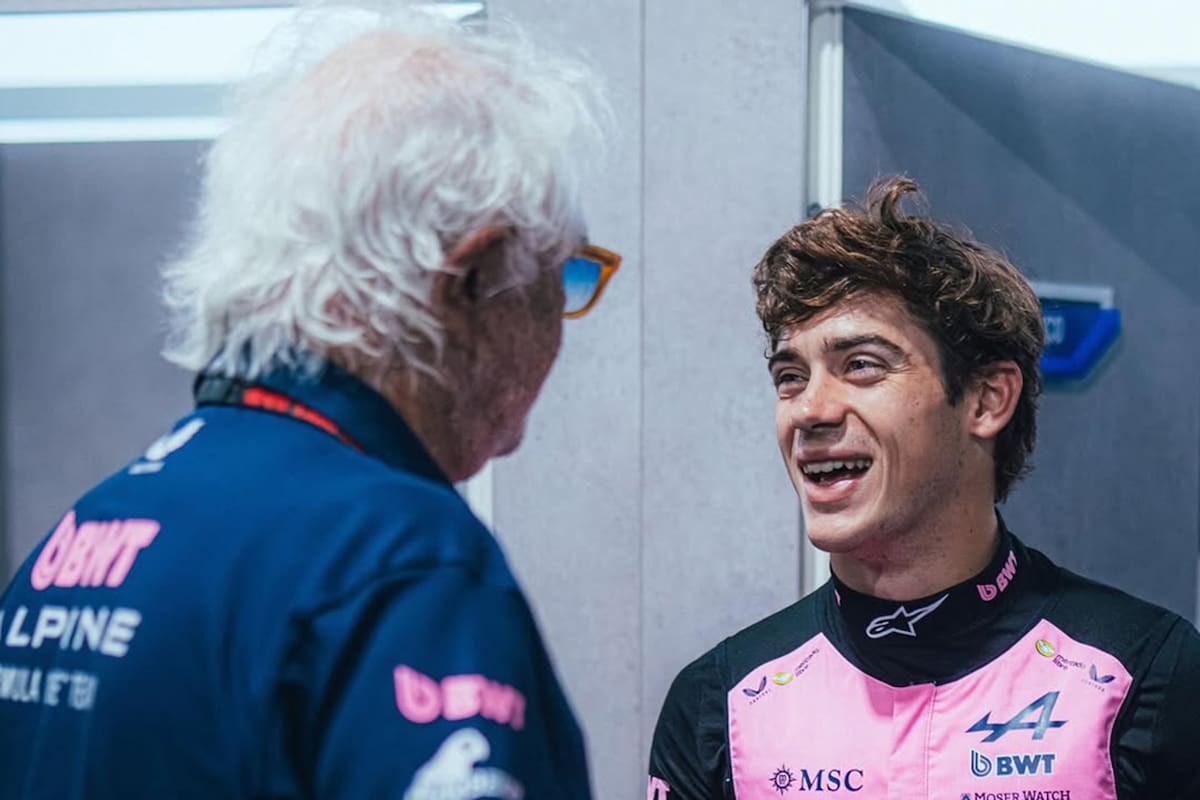 Franco Colapinto conduce un Alpine en el circuito de Montreal con una sonrisa de confianza