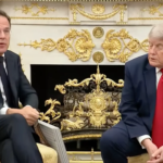 Donald Trump en la Casa Blanca con el secretario general de la OTAN, Mark Rutte