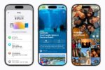 Una persona editando una foto en un iPhone con herramientas de IA