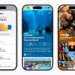 Una persona editando una foto en un iPhone con herramientas de IA