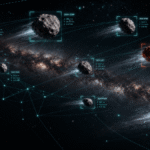 Estudiante de 17 años trabajando en su proyecto de detección de asteroides con IA