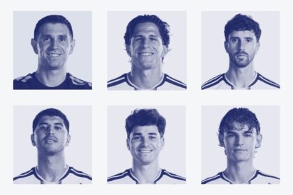 Jugadores de la selección argentina en acción, contexto de evaluación de rendimiento