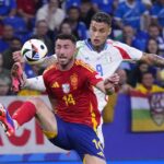 Aymeric Laporte y Lionel Messi en la final Argentina-España, contexto del arbitraje y estrategia defensiva