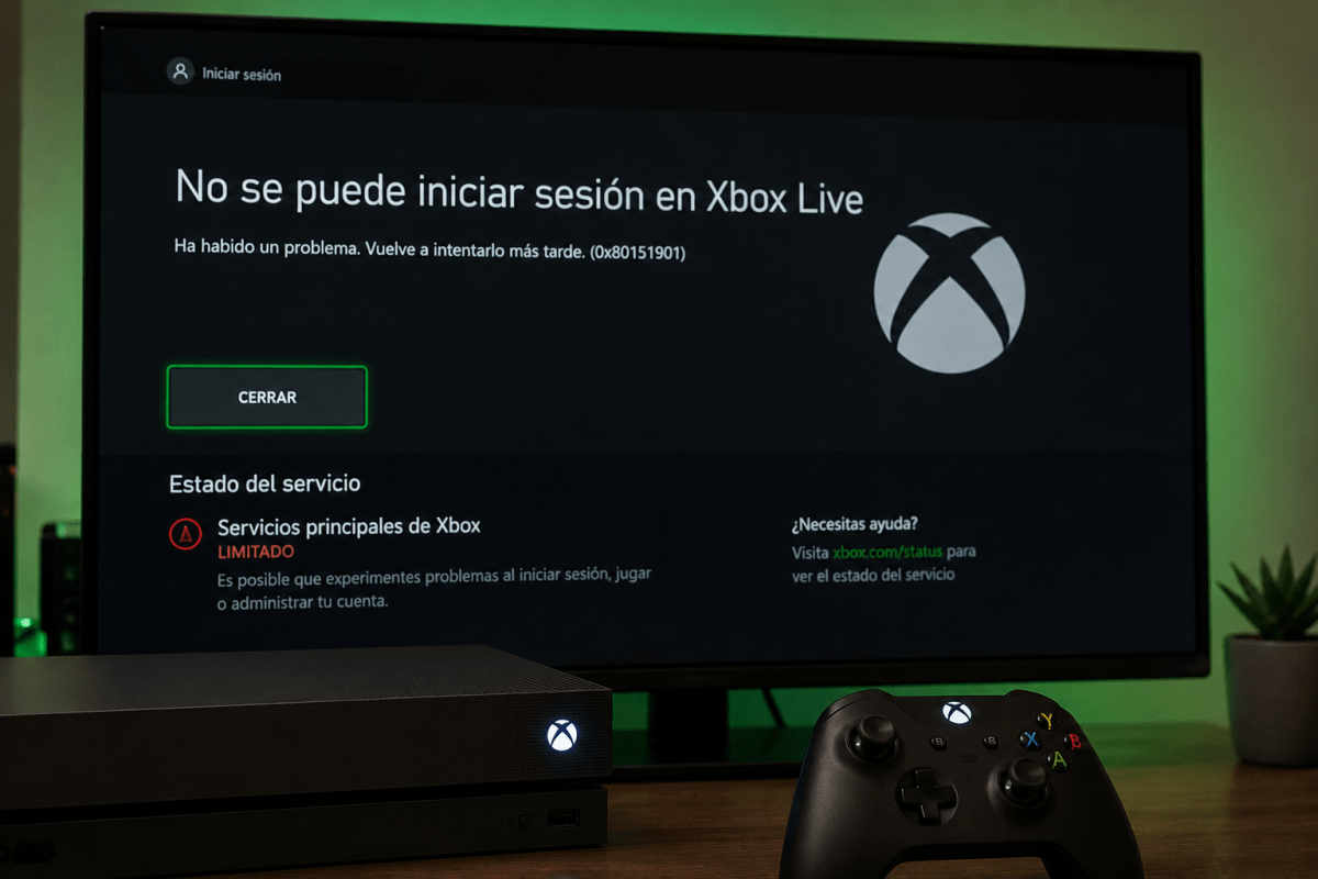 Caída global de Xbox: Microsoft confirma la falla masiva